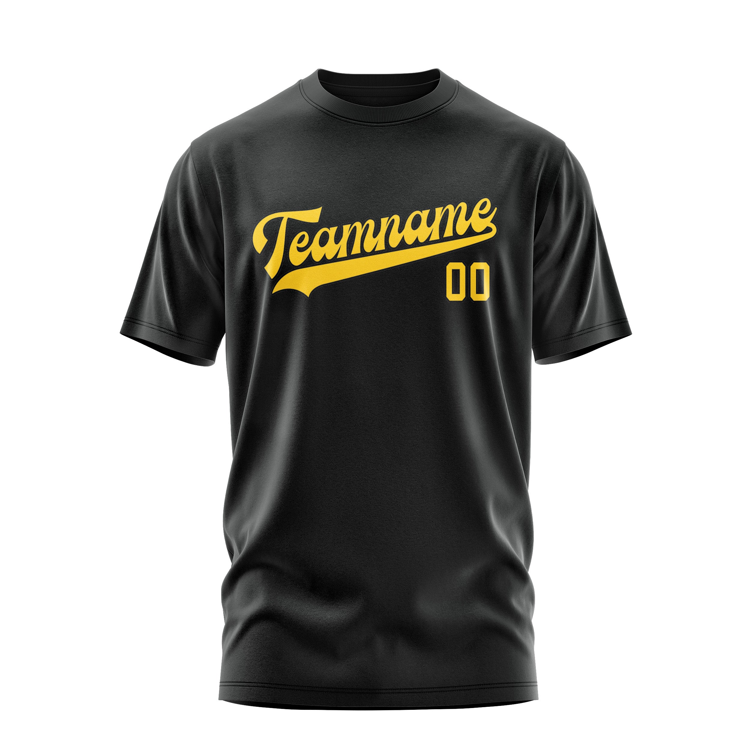 Custom Black Gold T-Shirt