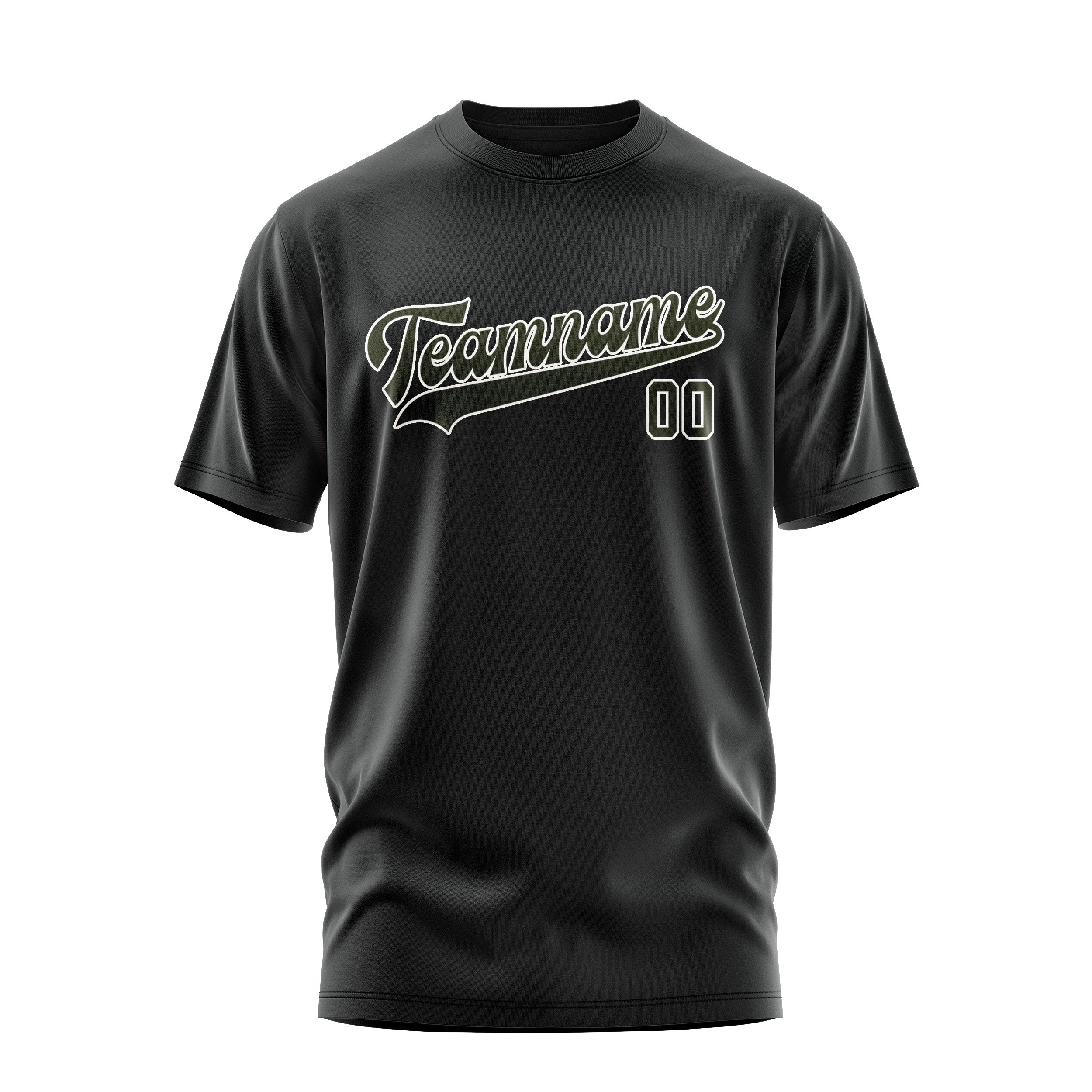 Custom Black Olive T-Shirt