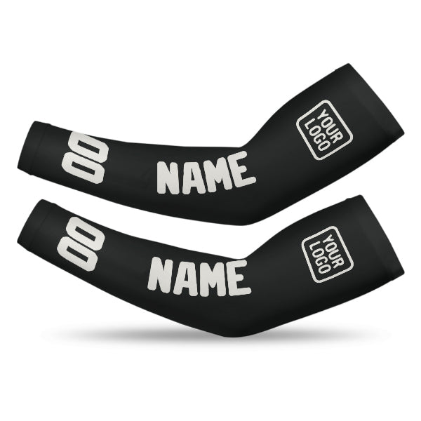 Custom Black White Arm Sleeve