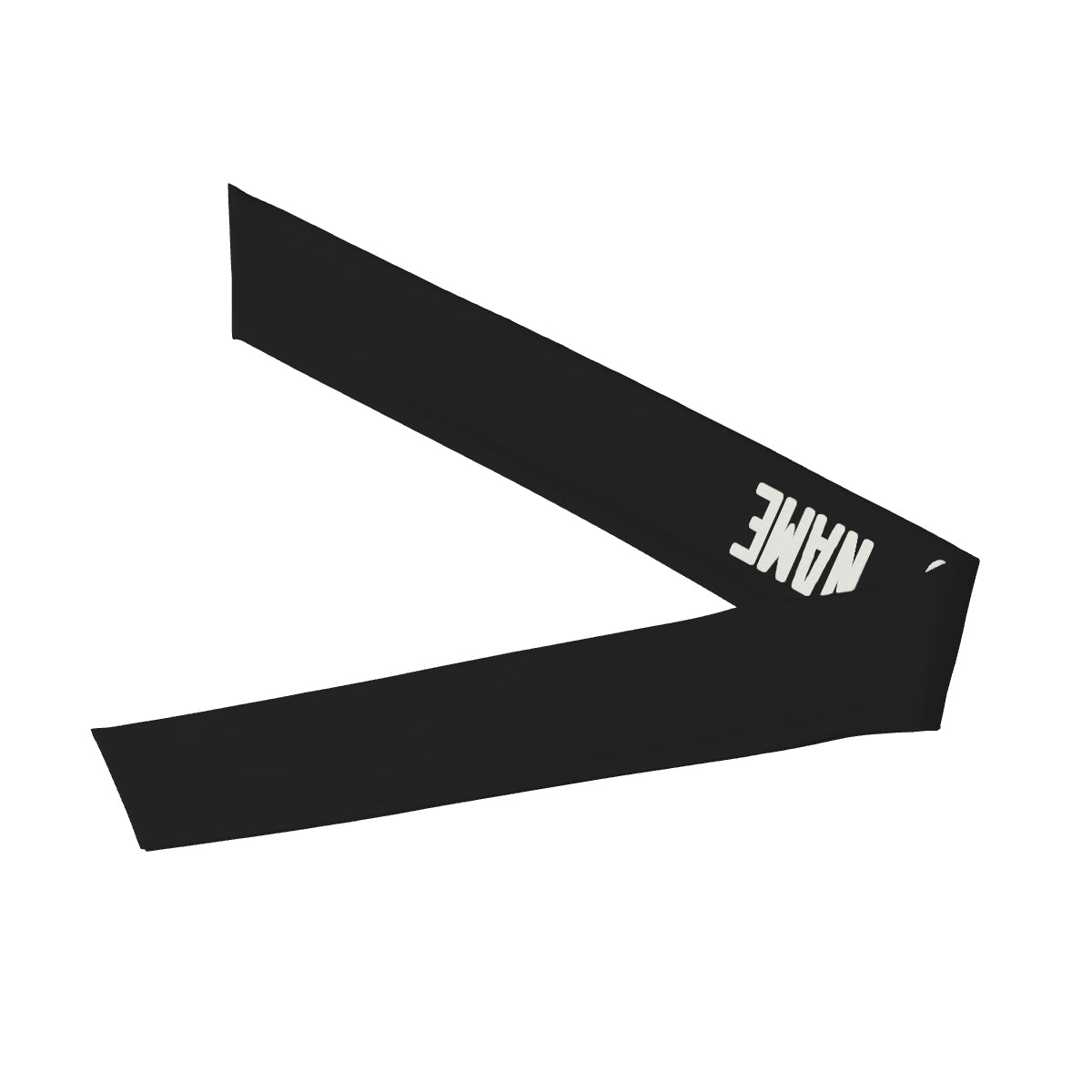 Custom Black White Headband