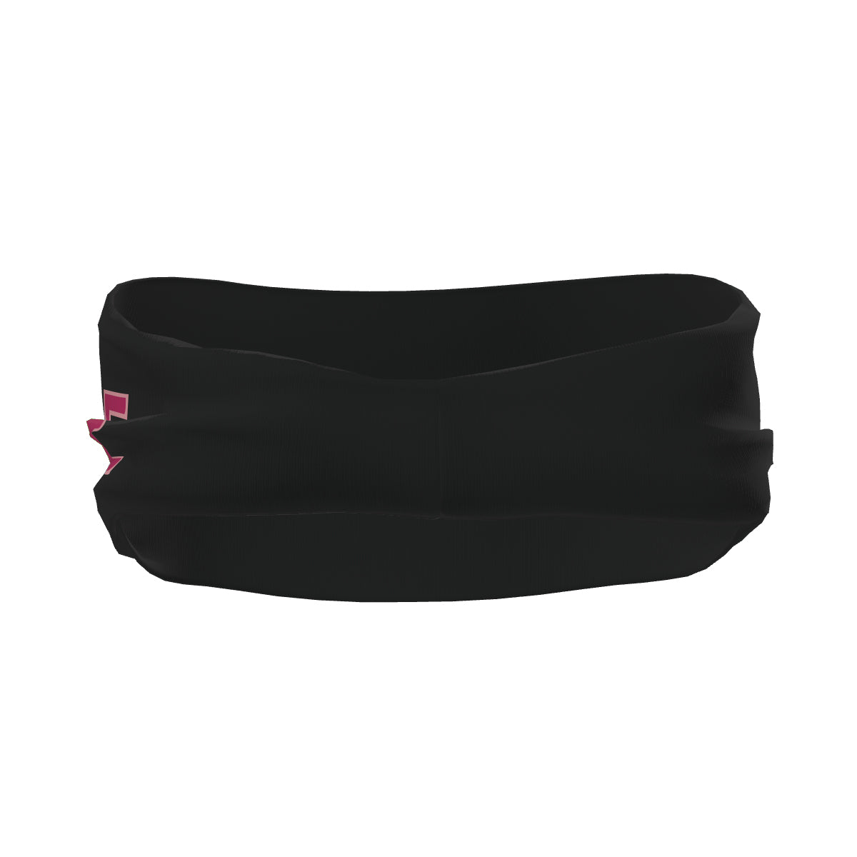 Custom Black Pink Sports headband