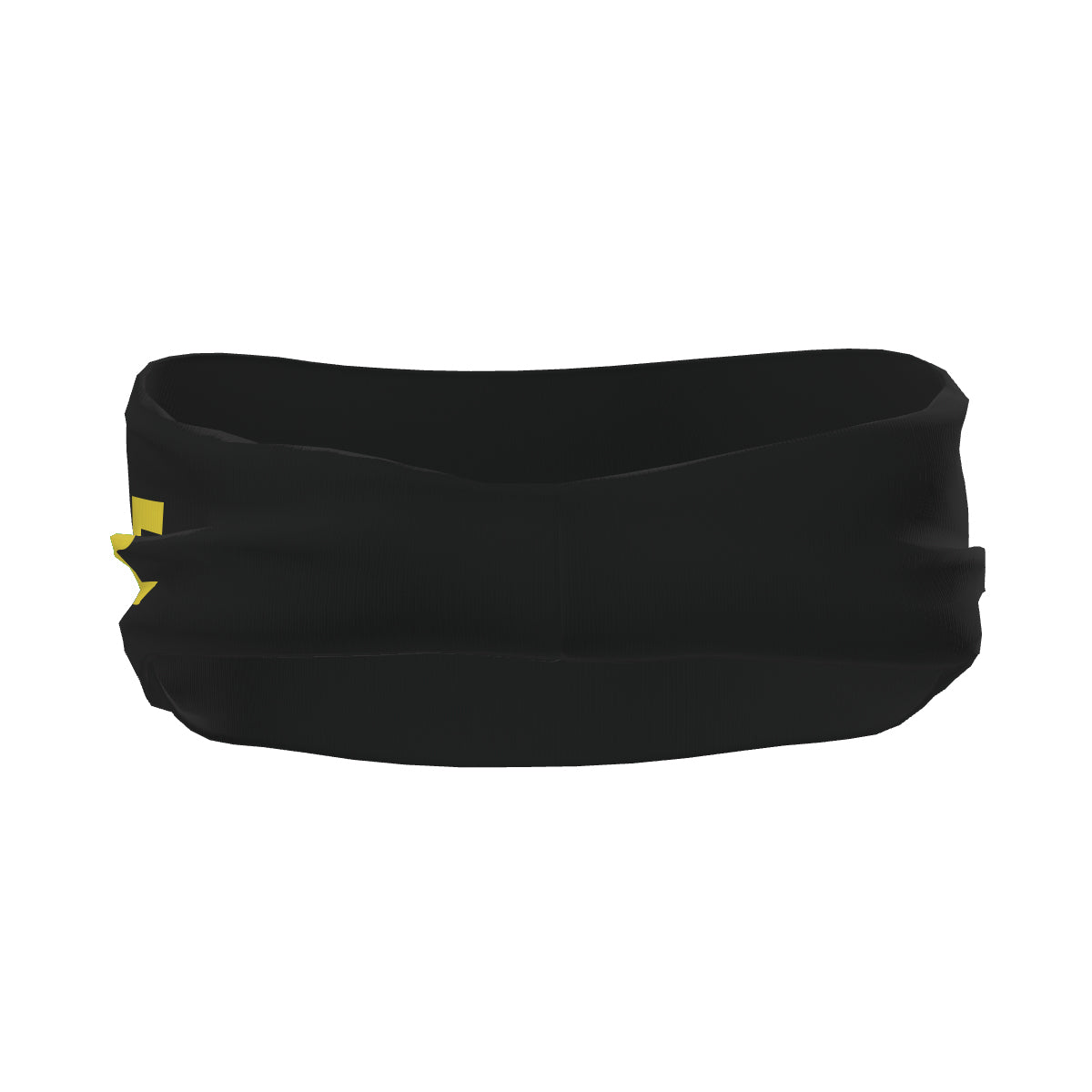 Custom Black Light Yellow Sports headband