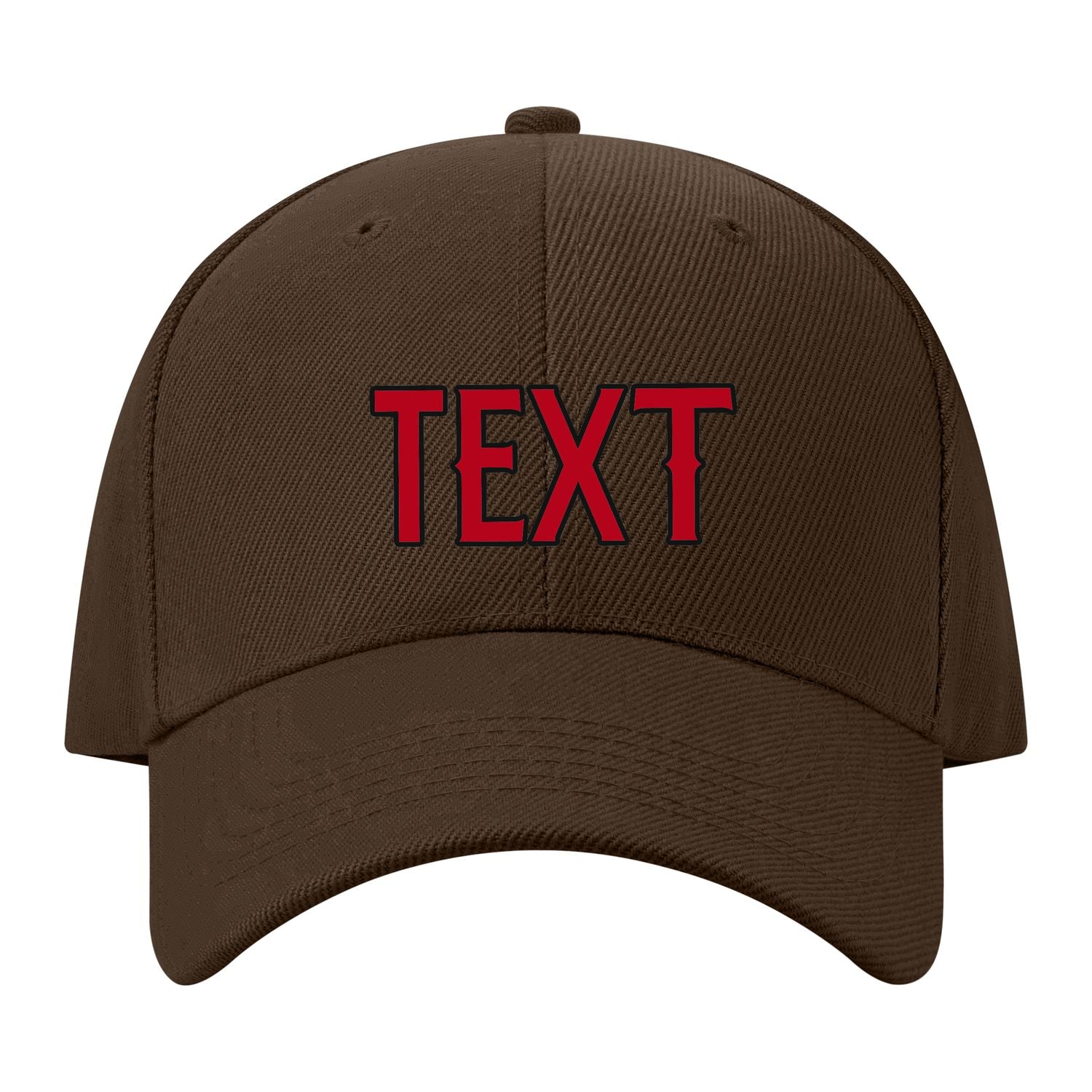 Custom Mocha Crimson Red Hat 17B21714