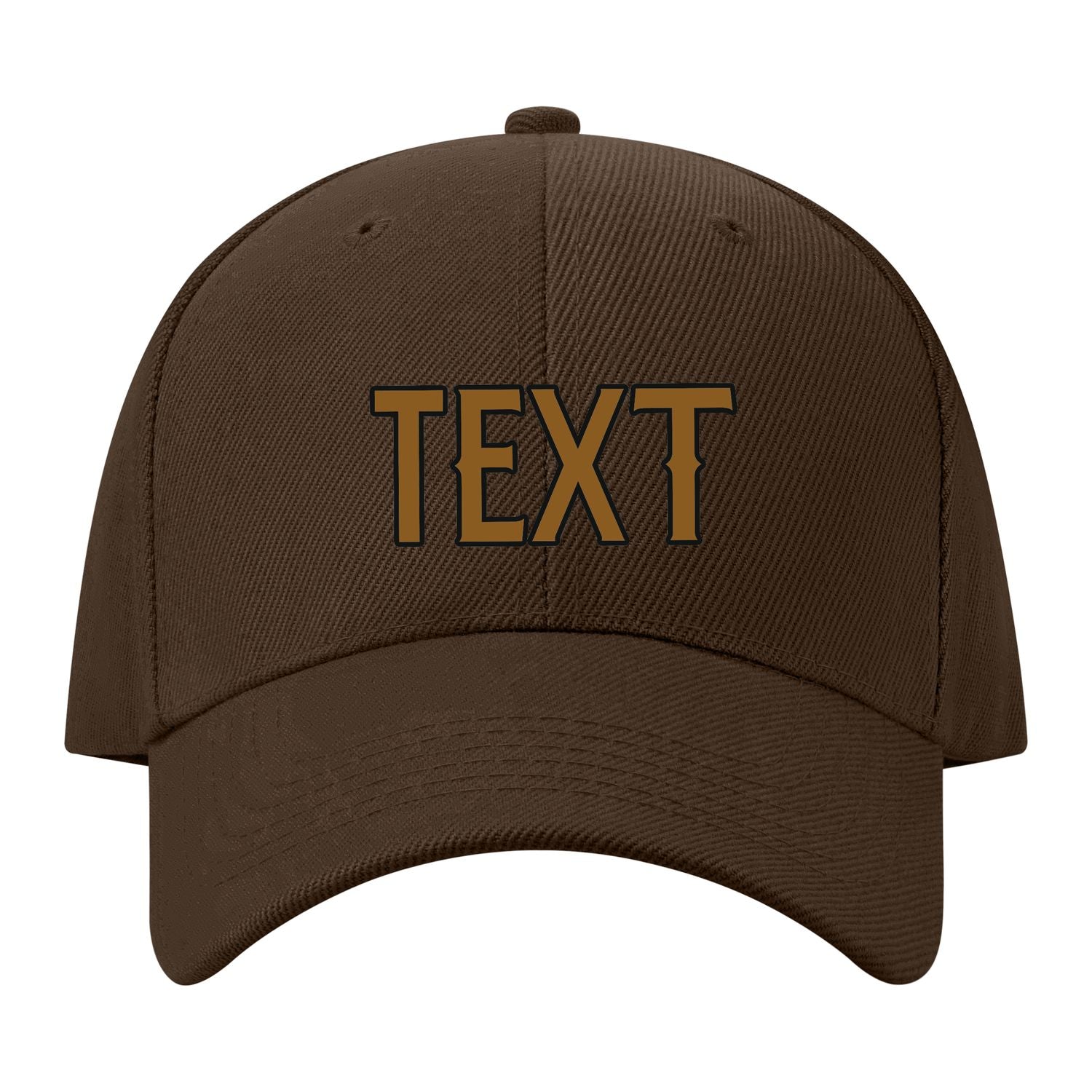 Custom Mocha Dark Green Hat 17B21722