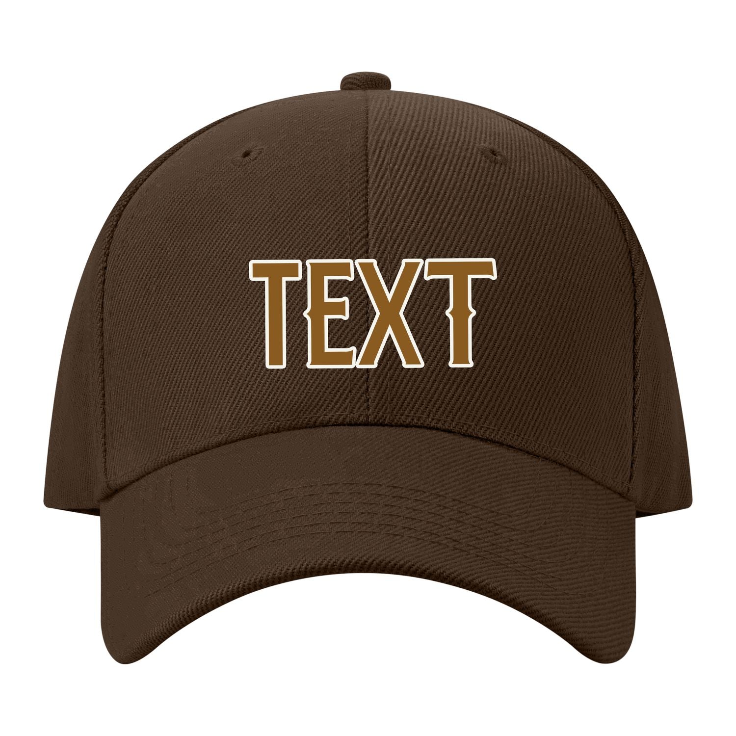Custom Mocha Dark Green Hat 17B21822