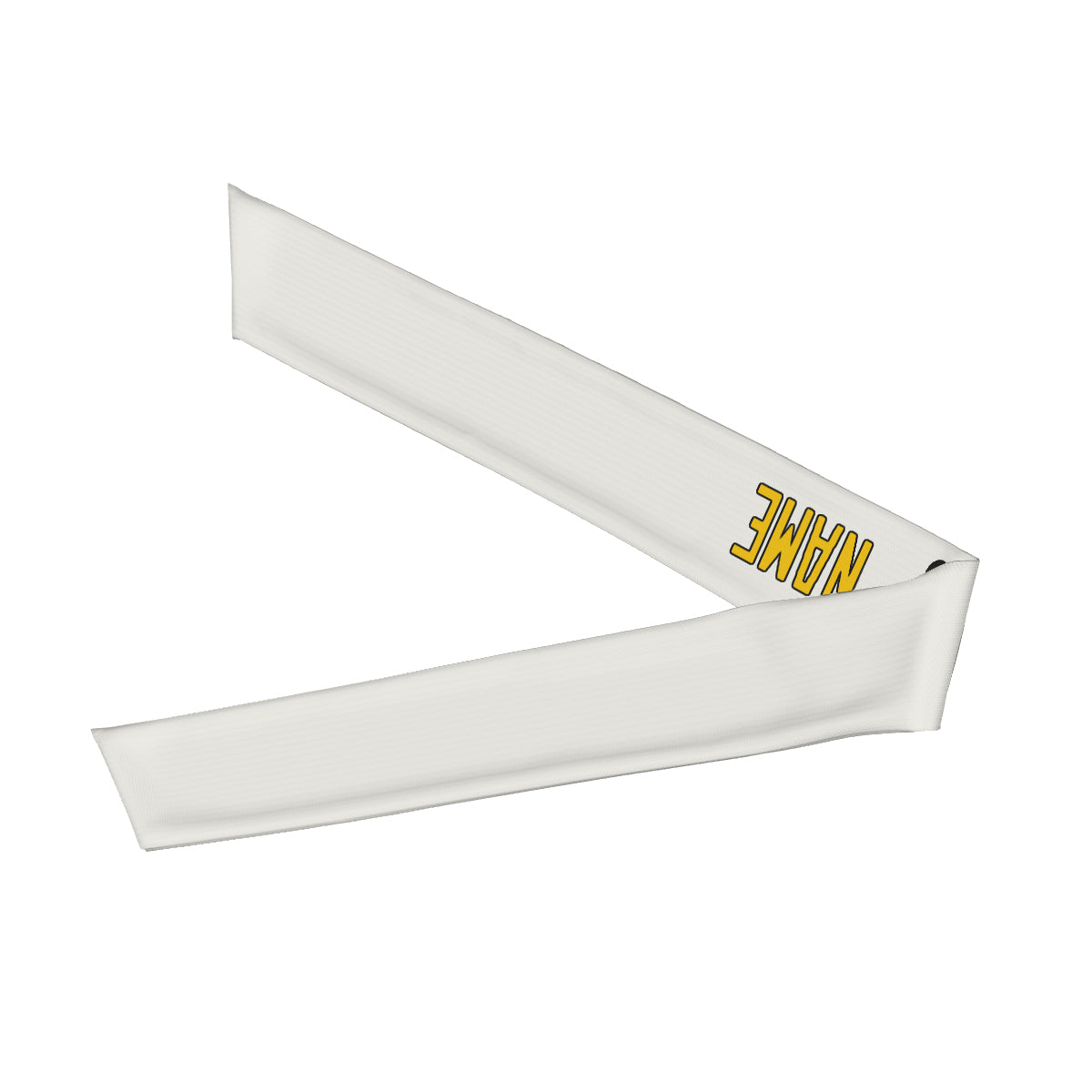 Custom White Gold Headband