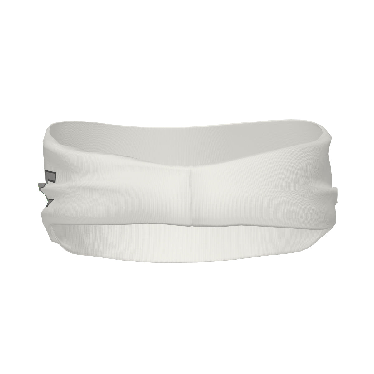 Custom White Gray Sports headband