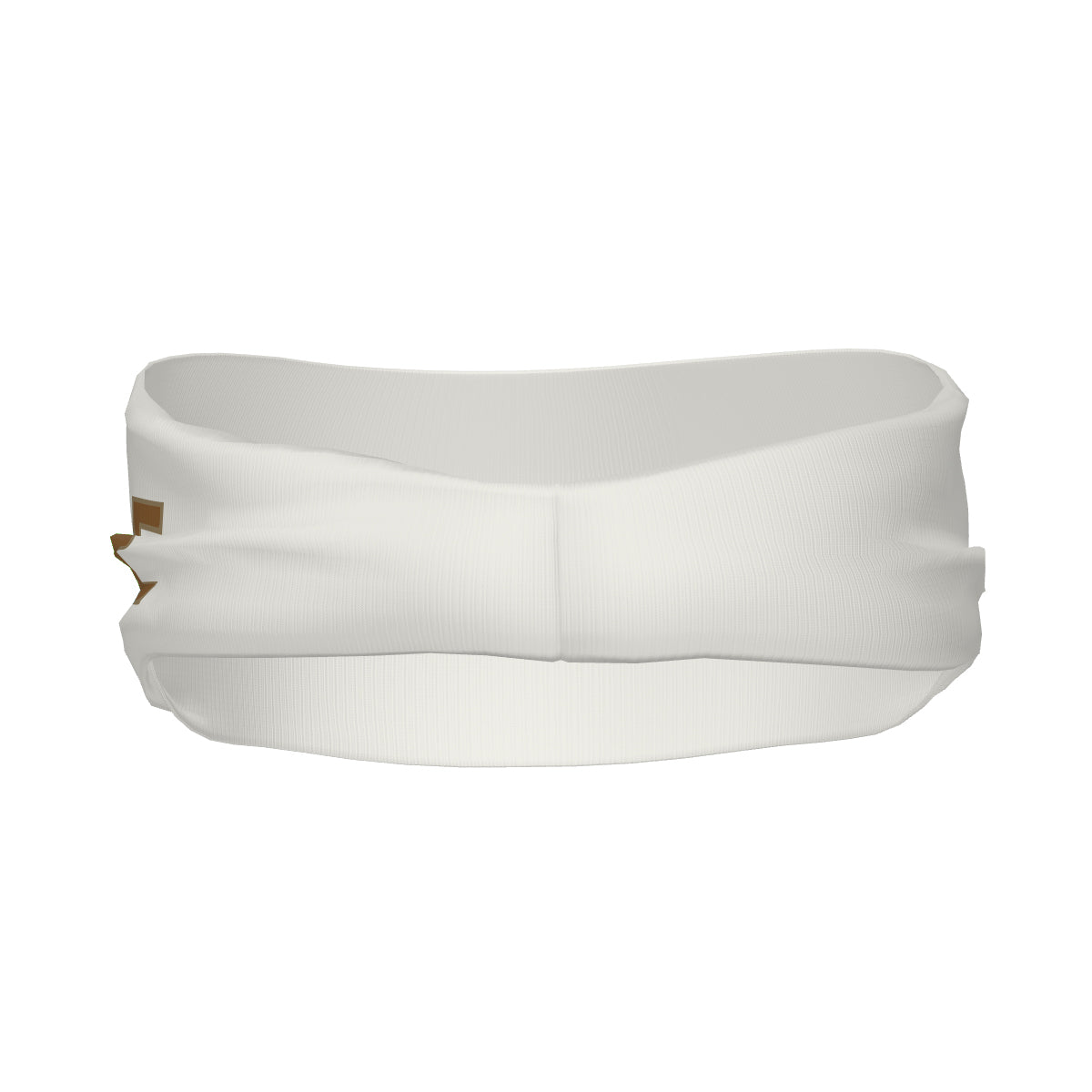 Custom White Khaki Sports headband