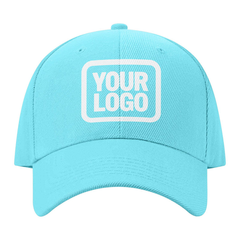 Custom Pale Ice Blue Pale Ice Blue Hat 18B118