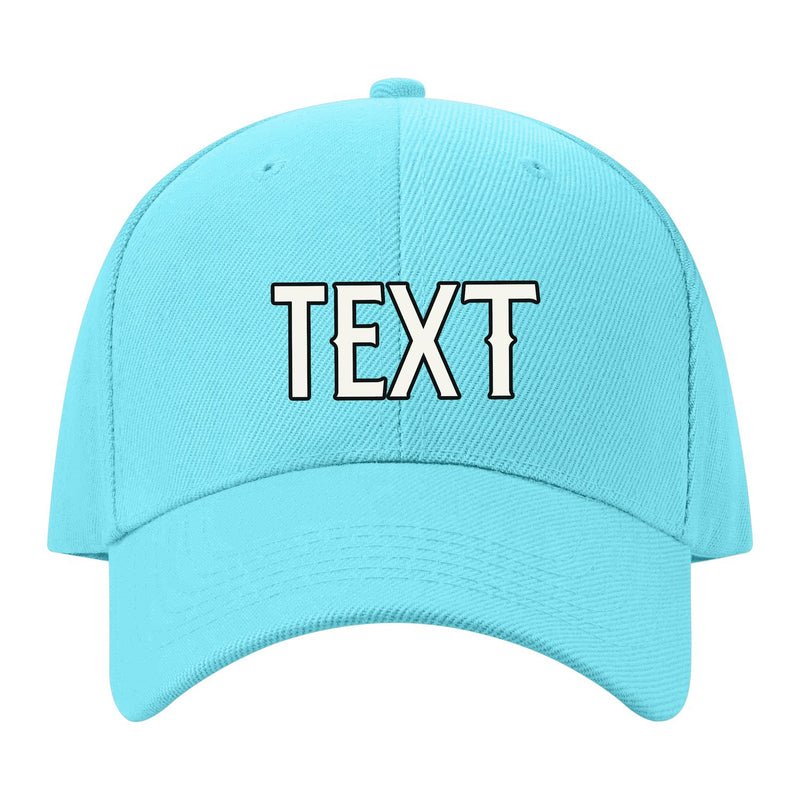 Custom Pale Ice Blue Pale Ice Blue Hat 18B21718