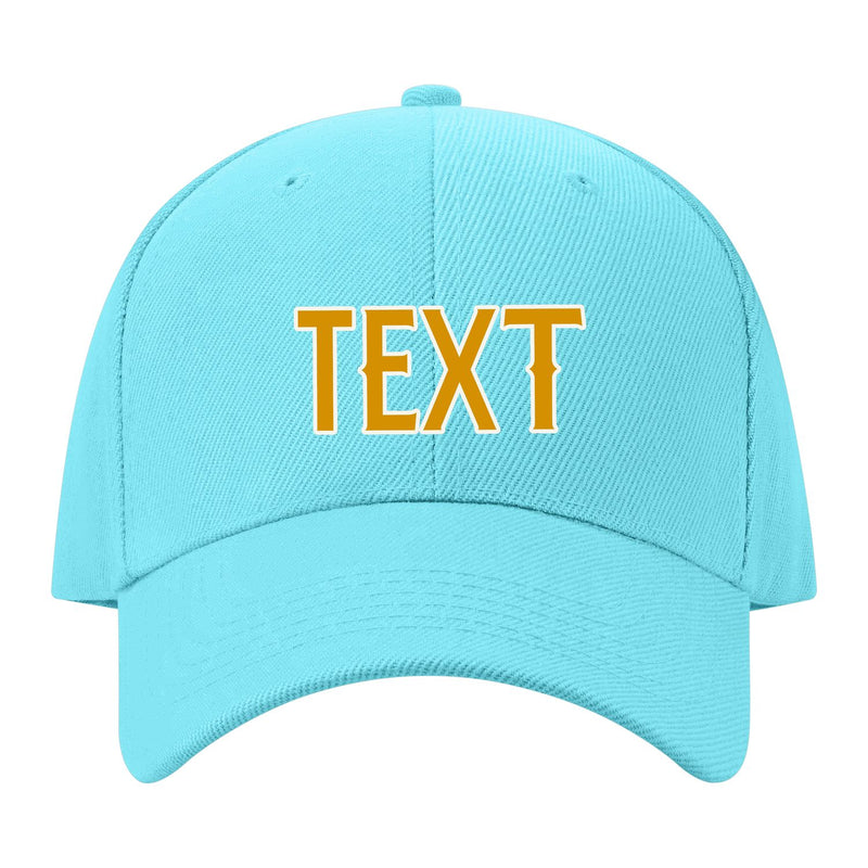 Custom Pale Ice Blue Sky Blue Hat 18B21819
