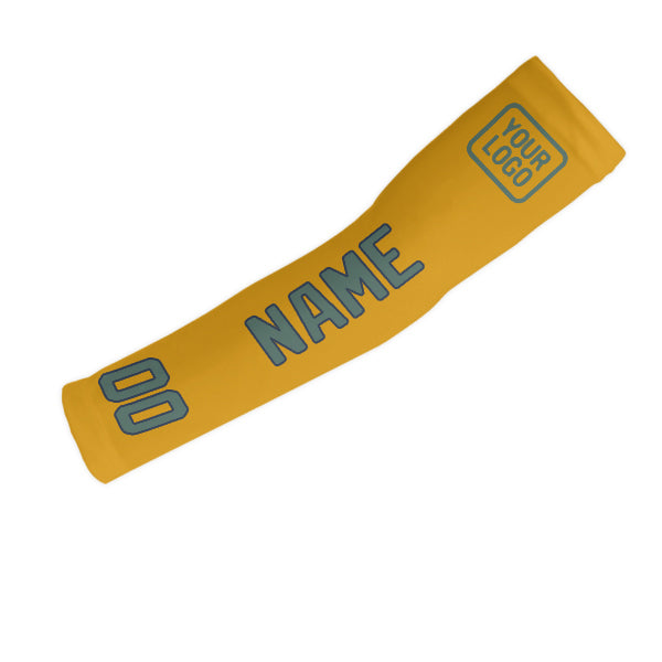 Custom Yellow Blue Green Arm Sleeve