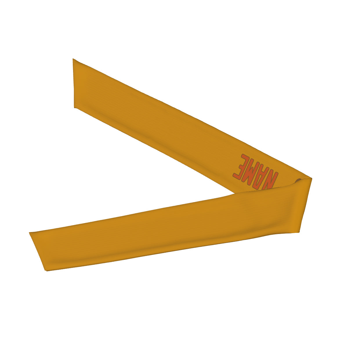 Custom Yellow Orange Headband