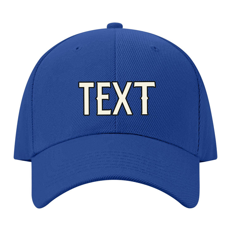 Custom Sky Blue Light Purple Hat 19B21703