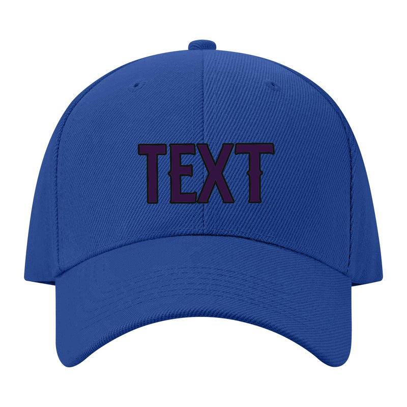 Custom Sky Blue Gray Hat 19B21707