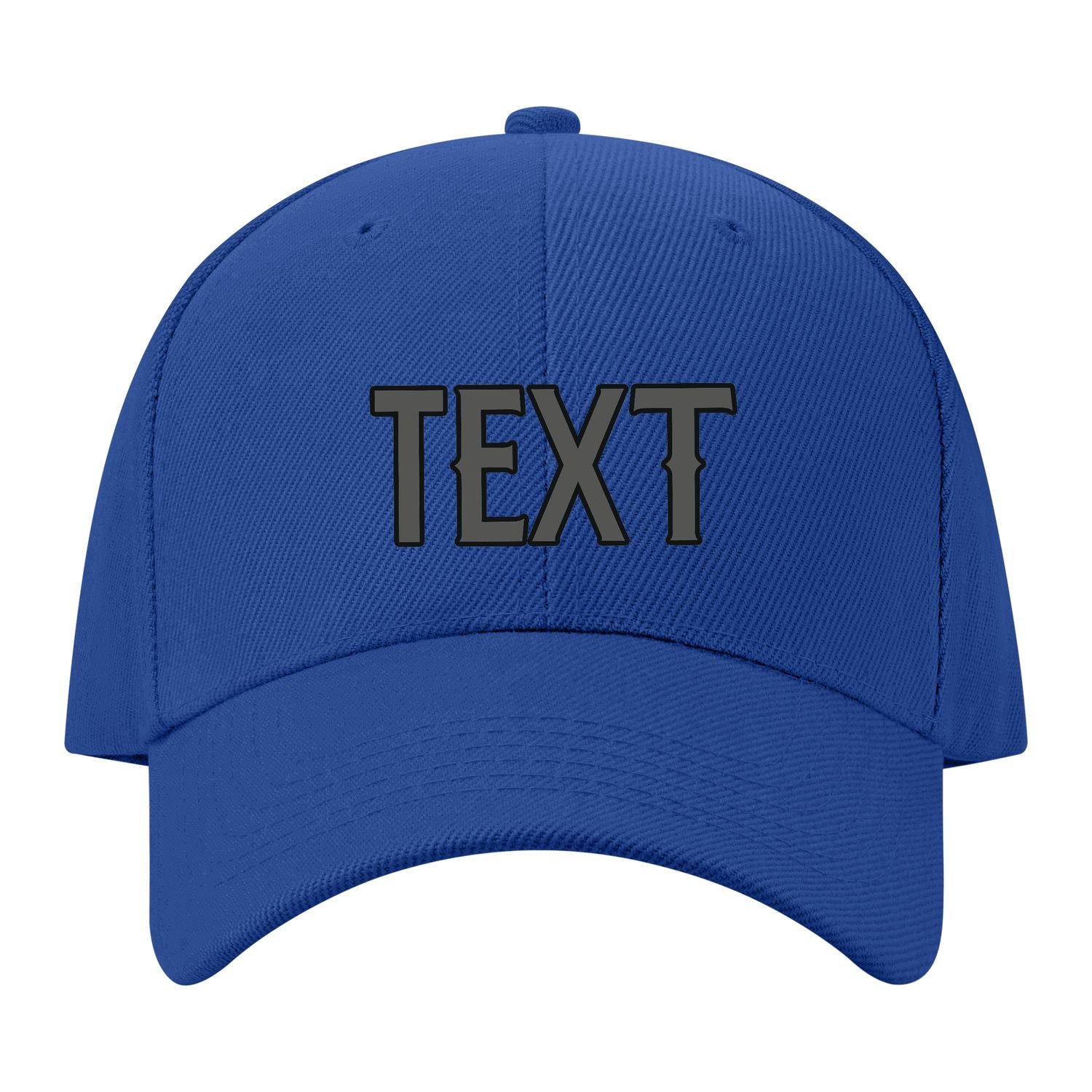 Custom Sky Blue Orange Hat 19B21720