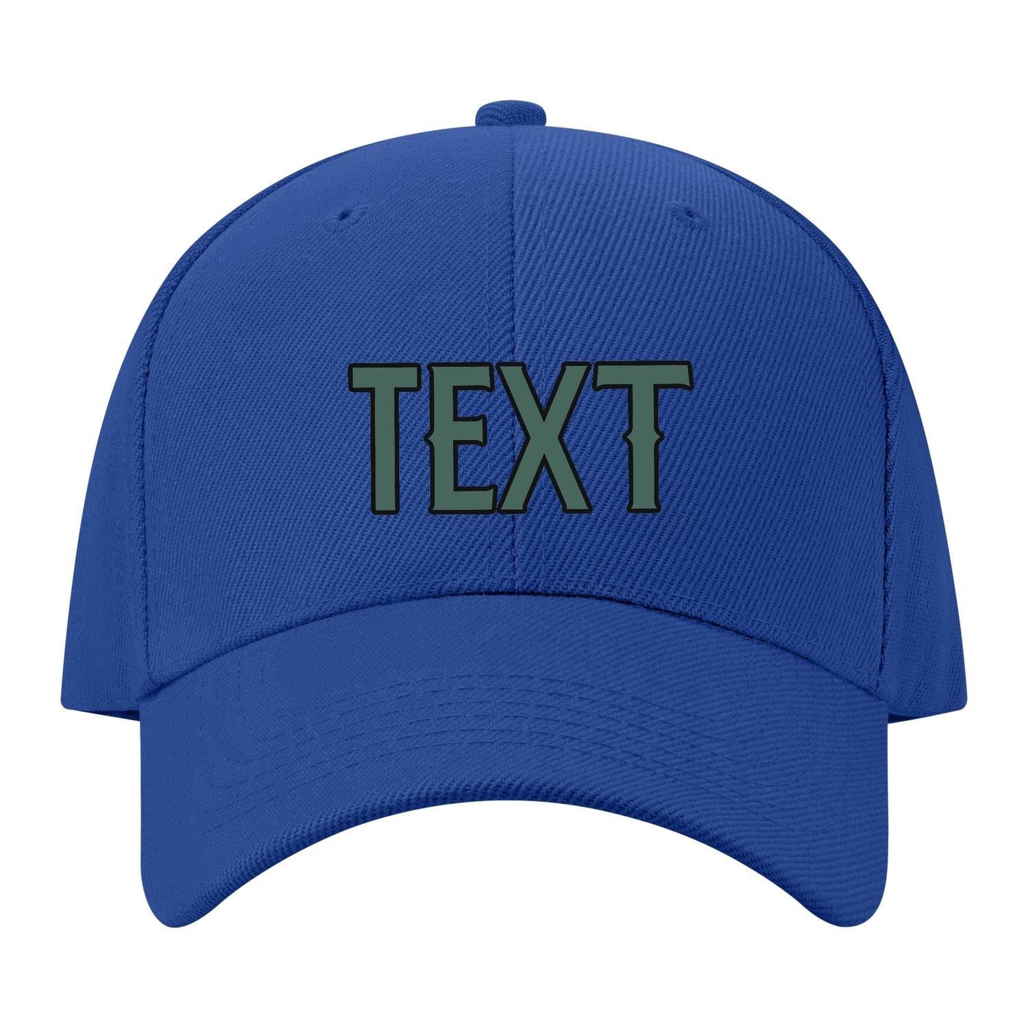 Custom Sky Blue Slate Gray Hat 19B21727