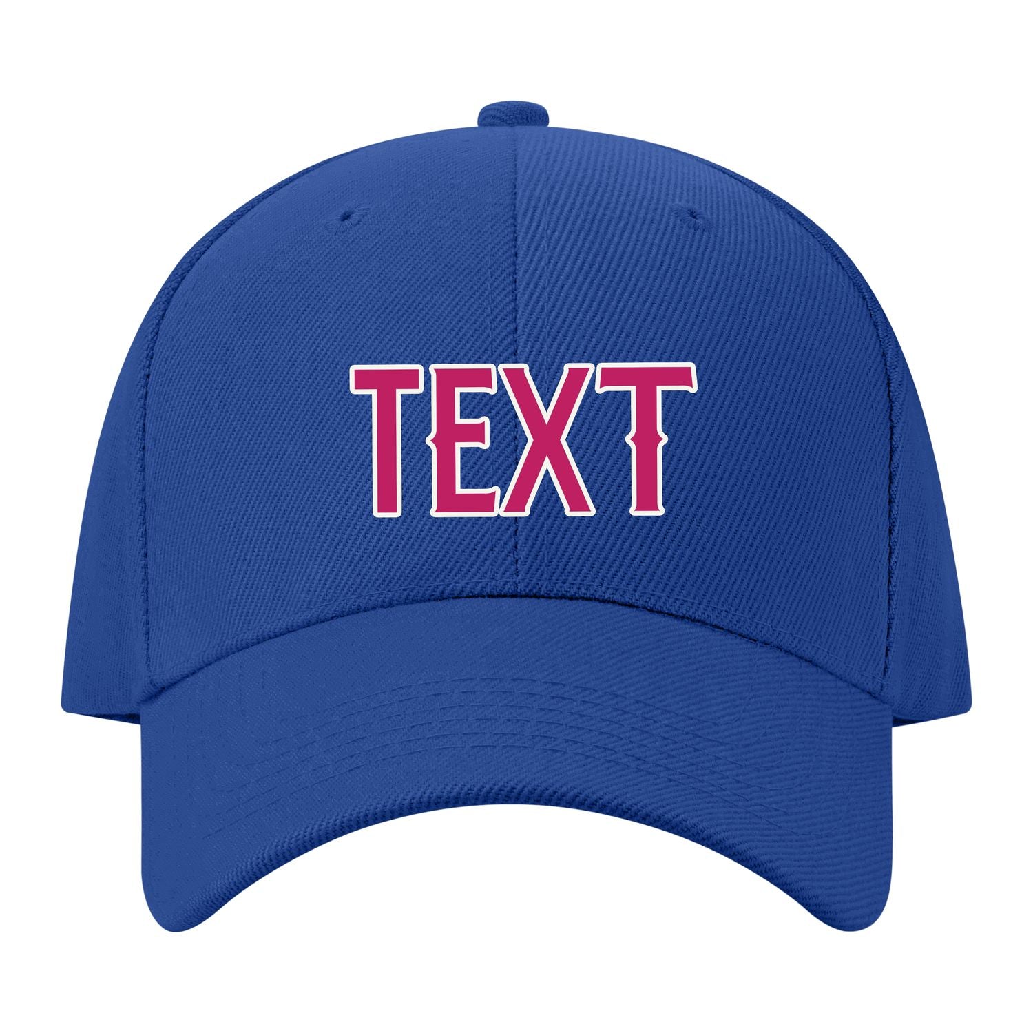 Custom Sky Blue Light Pink Hat 19B21813