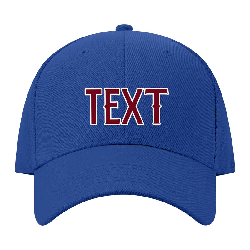Custom Sky Blue Khaki Hat 19B21815