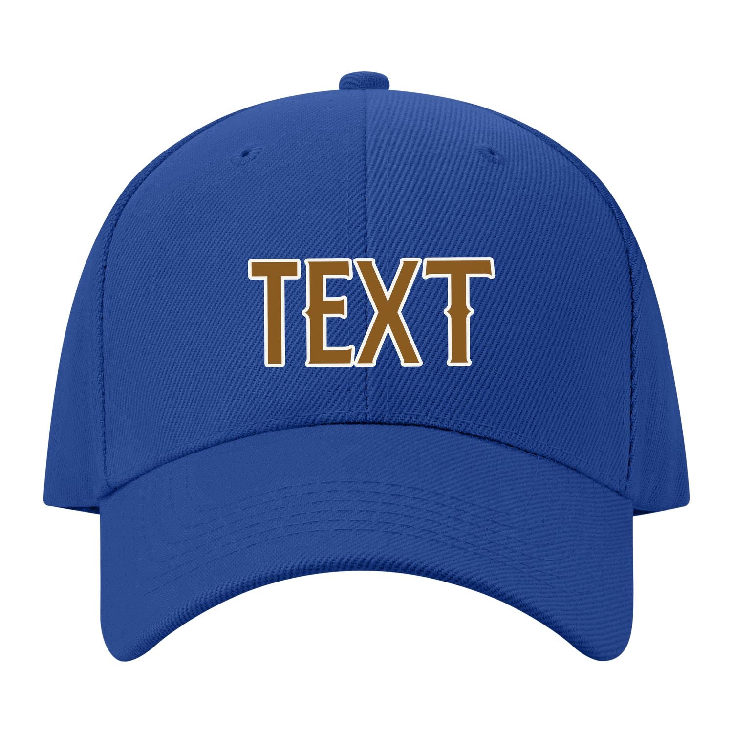 Custom Sky Blue Dark Green Hat 19B21822