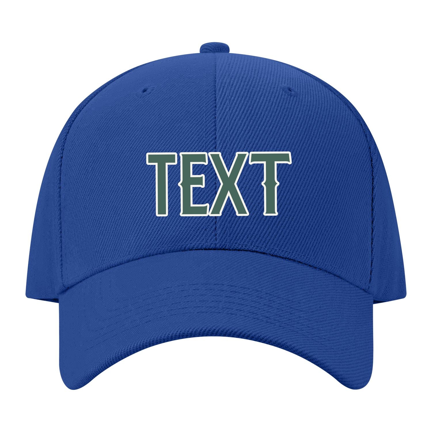 Custom Sky Blue Slate Gray Hat 19B21827