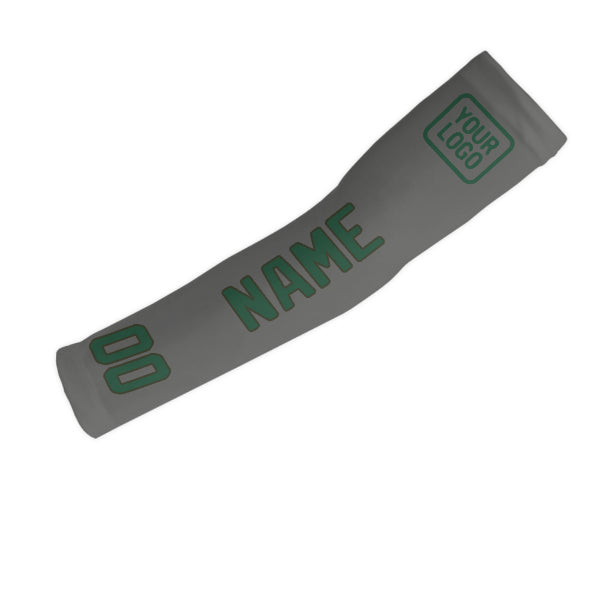 Custom Dark Grey Green Arm Sleeve