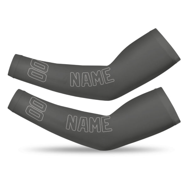 Custom Dark Grey Dark Grey Arm Sleeve