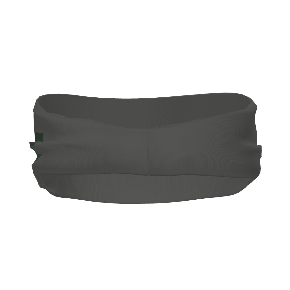 Custom Dark Grey Dark Green Sports headband
