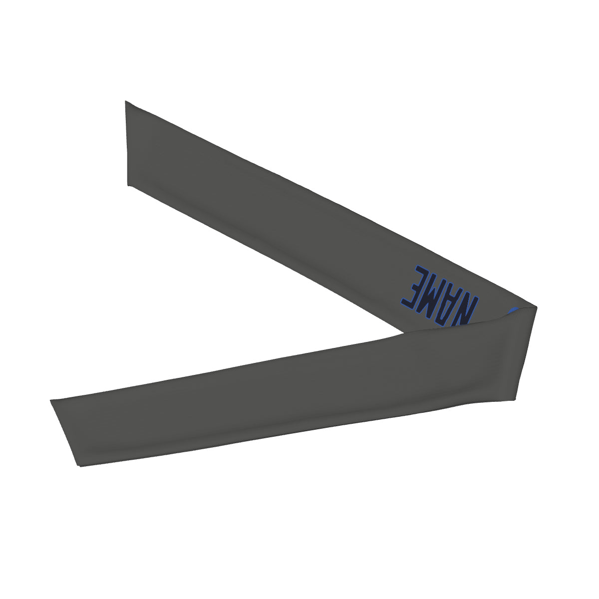 Custom Dark Grey Navy Headband