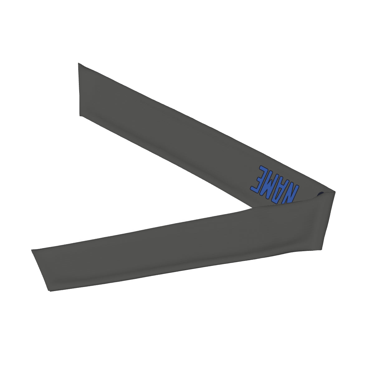 Custom Dark Grey Sky Blue Headband