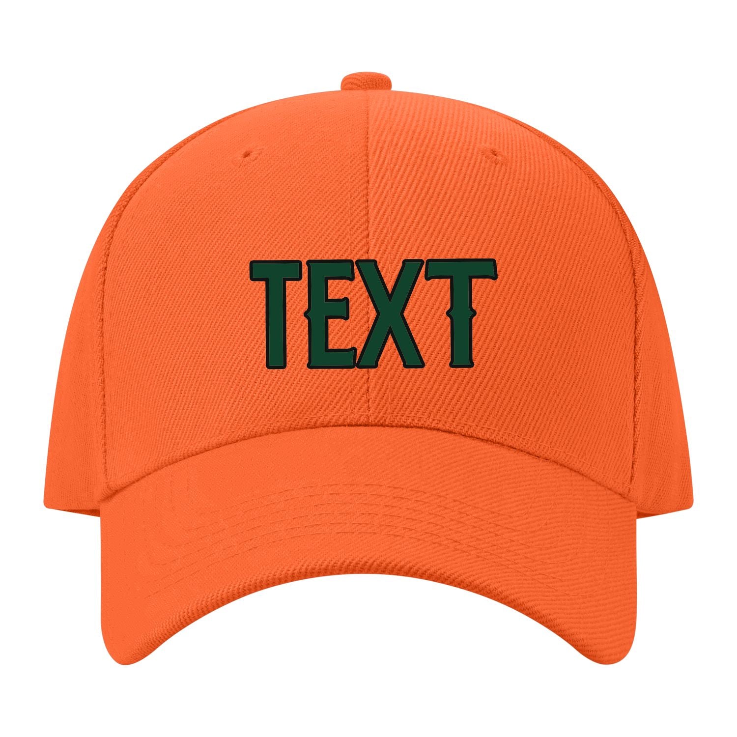 Custom Orange Corn Silk Hat 20B21705