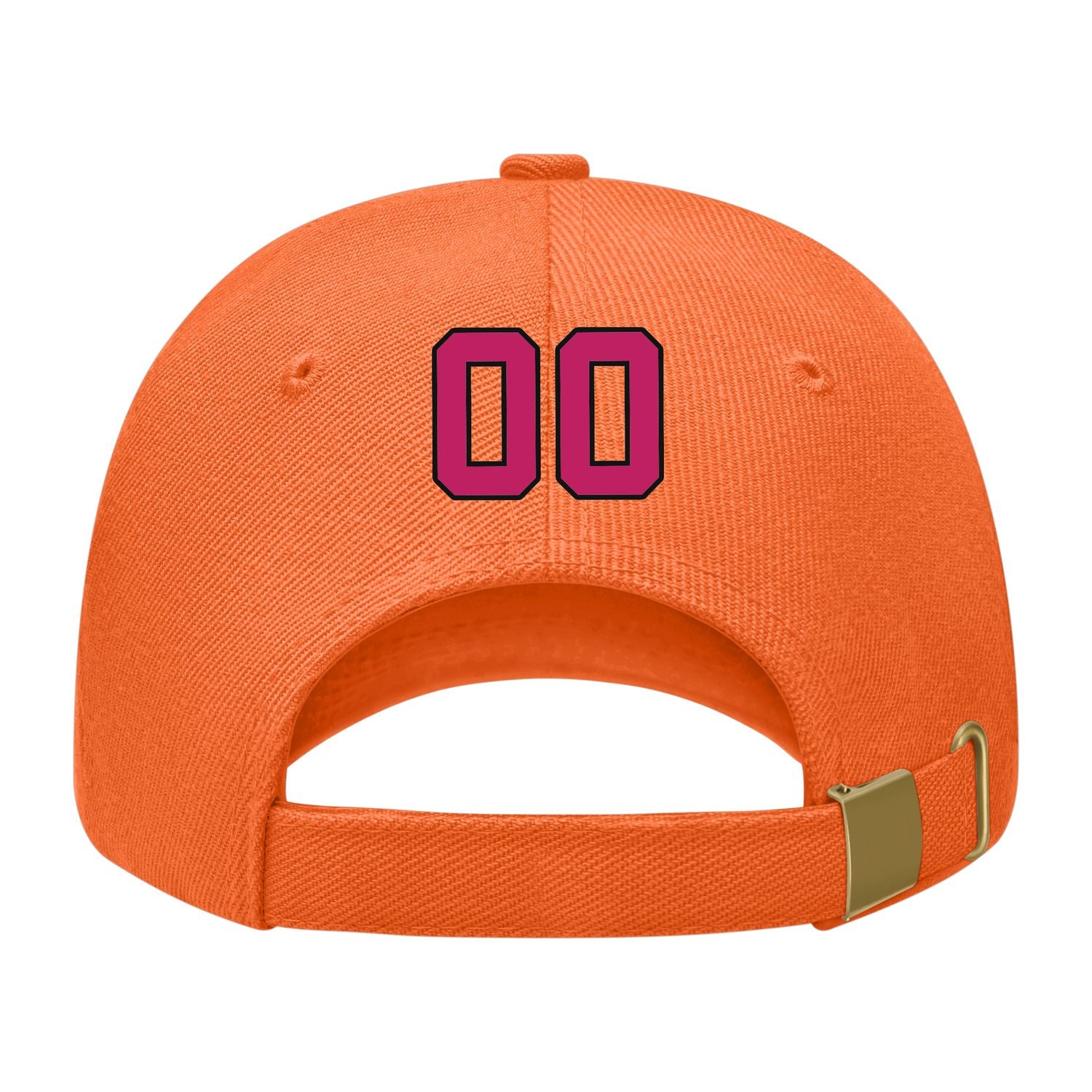 Custom Orange Light Pink Hat 20B21713