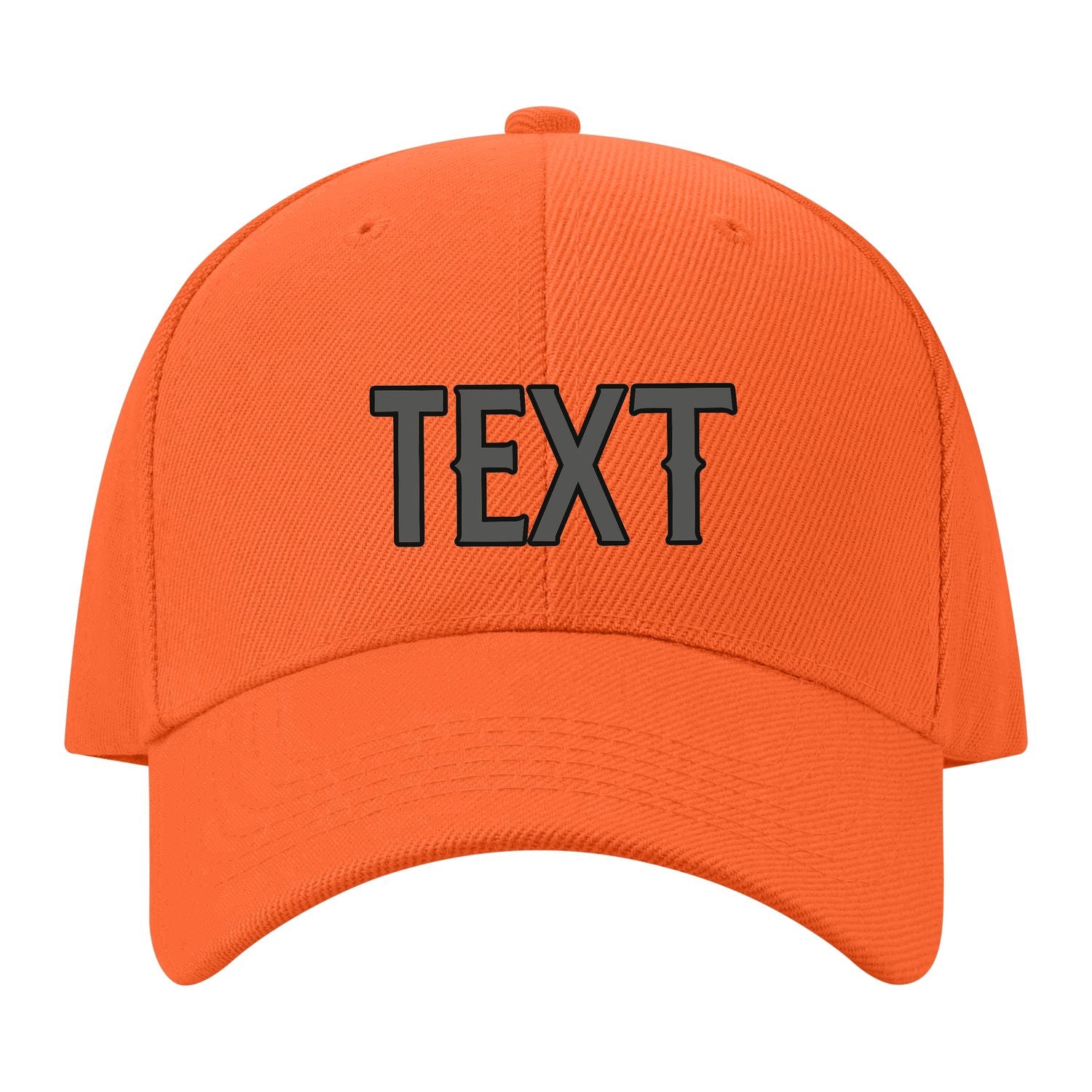 Custom Orange Orange Hat 20B21720