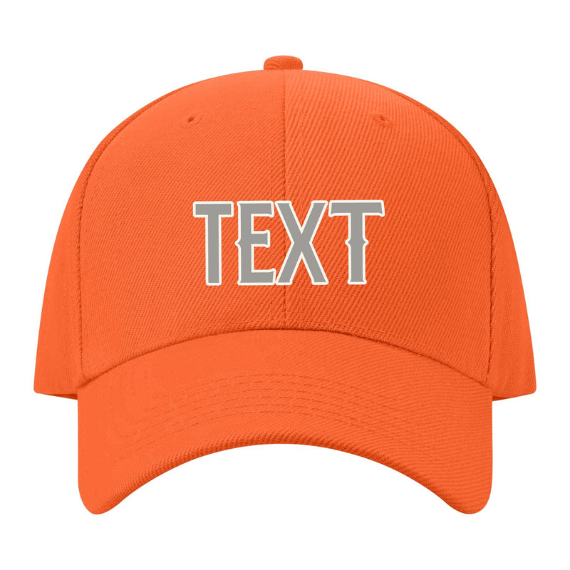 Custom Orange Light Green Hat 20B21804