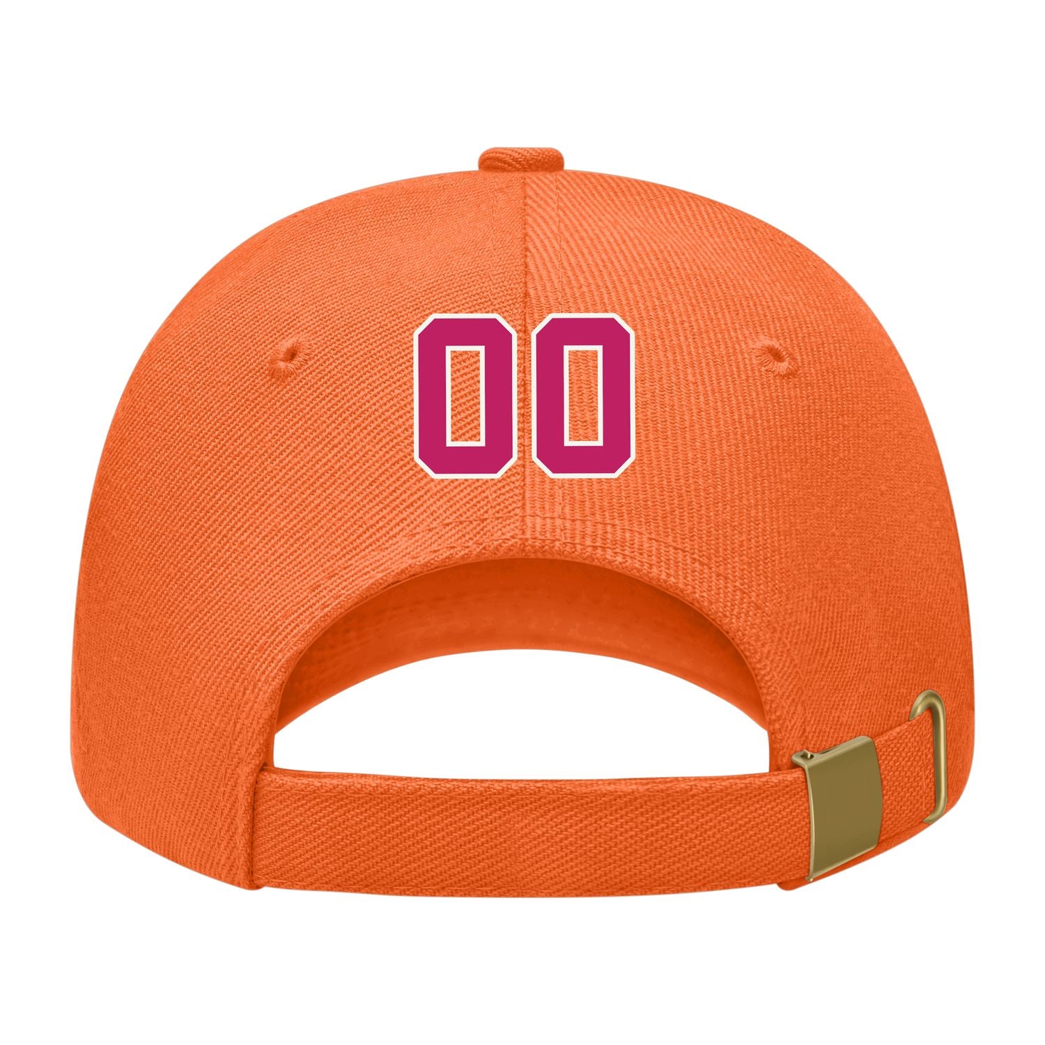 Custom Orange Light Pink Hat 20B21813