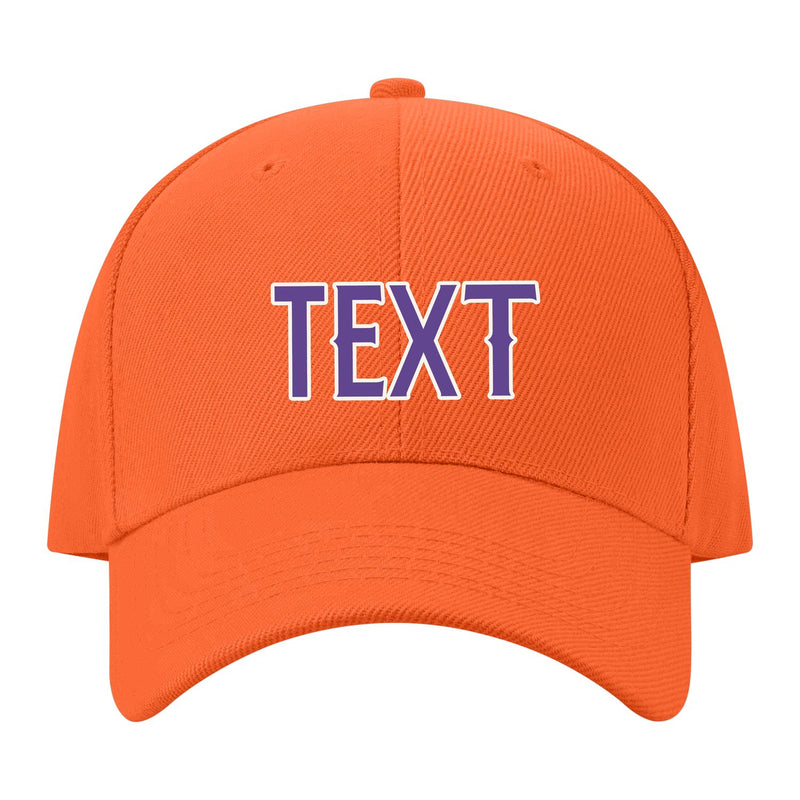 Custom Orange Yellow Hat 20B21823