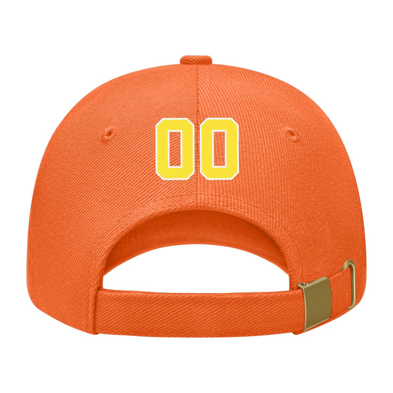 Custom Orange Light Coral Red Hat 20B21826