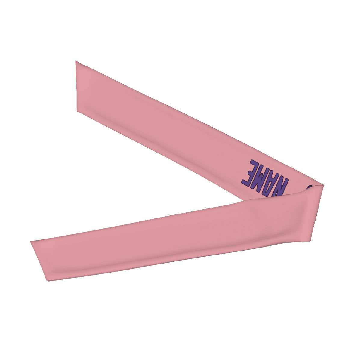 Custom Light Pink Light Purple Headband