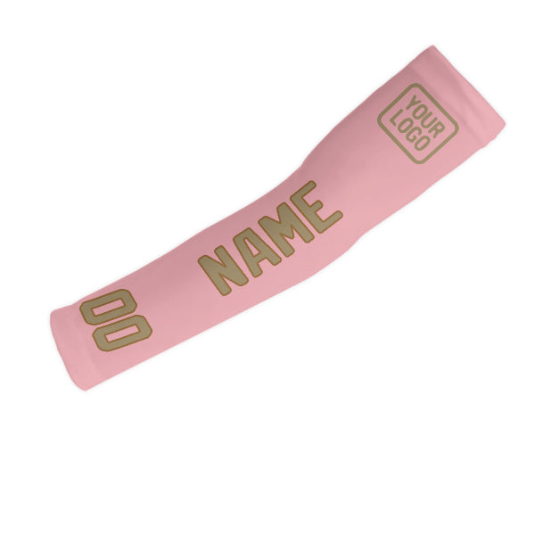 Custom Light Pink Light Khaki Arm Sleeve