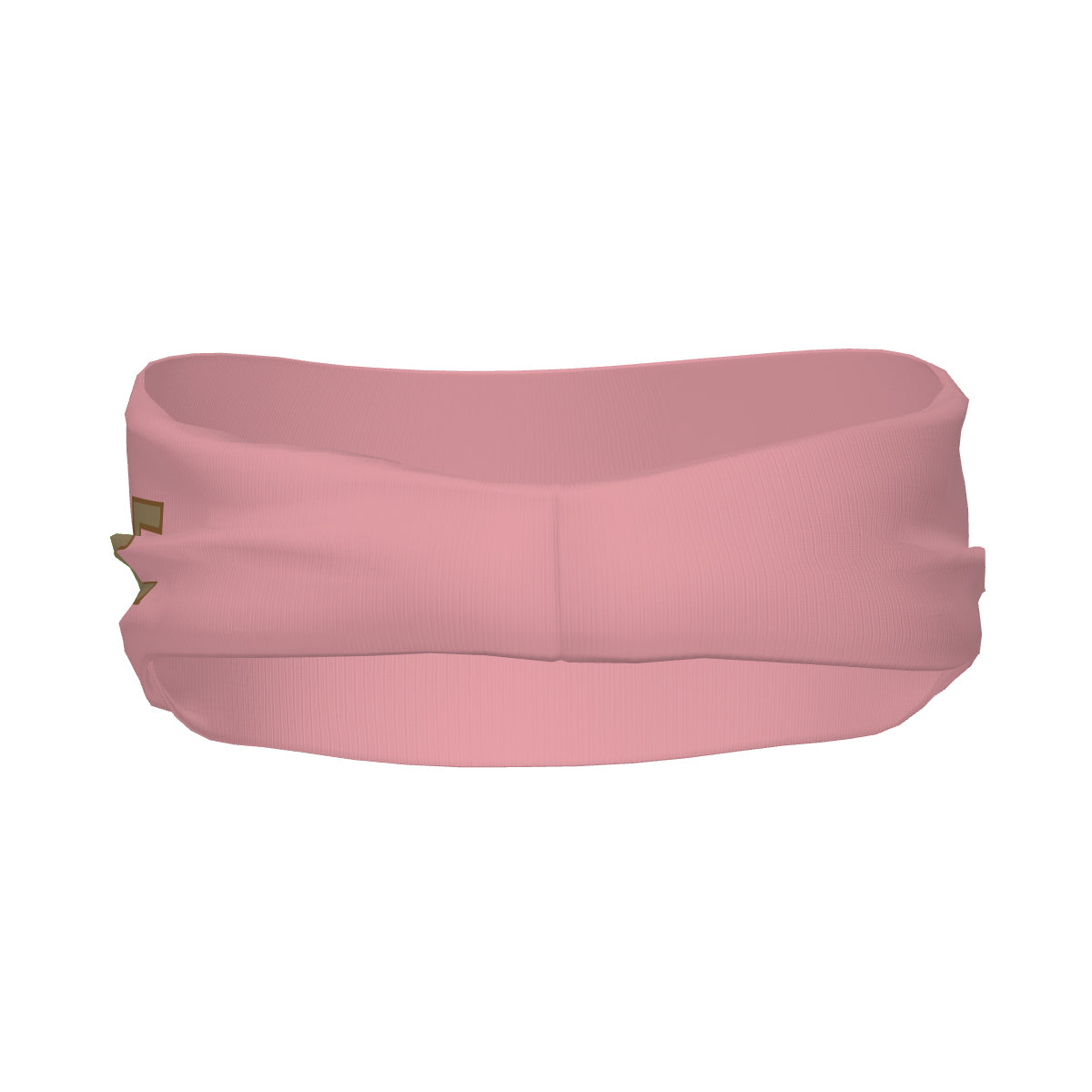 Custom Light Pink Light Khaki Sports headband
