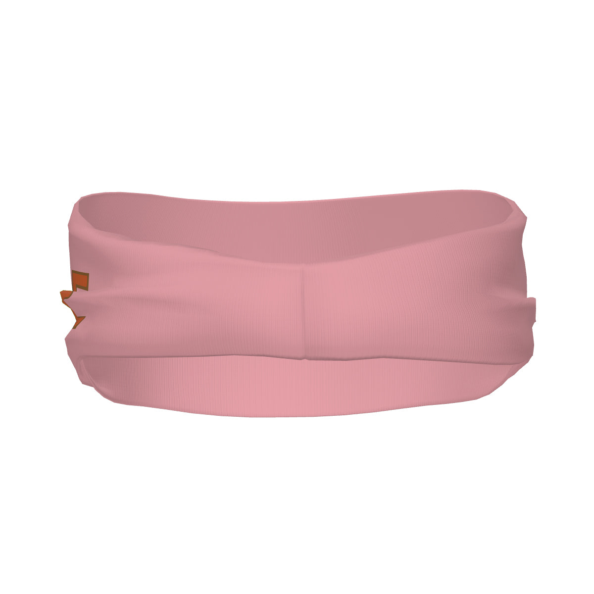 Custom Light Pink Orange Sports headband