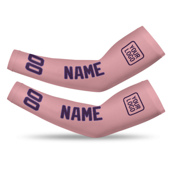 Custom Light Pink Purple Arm Sleeve