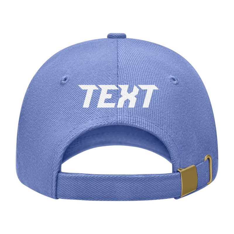 Custom Light Emerald Green Pale Ice Blue Hat 21B118