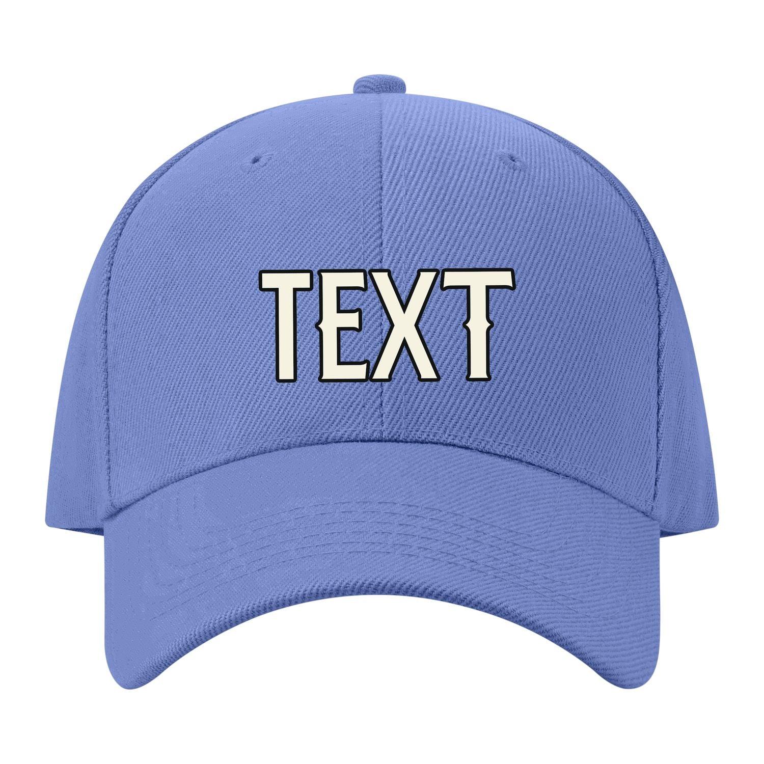 Custom Light Emerald Green Light Purple Hat 21B21703