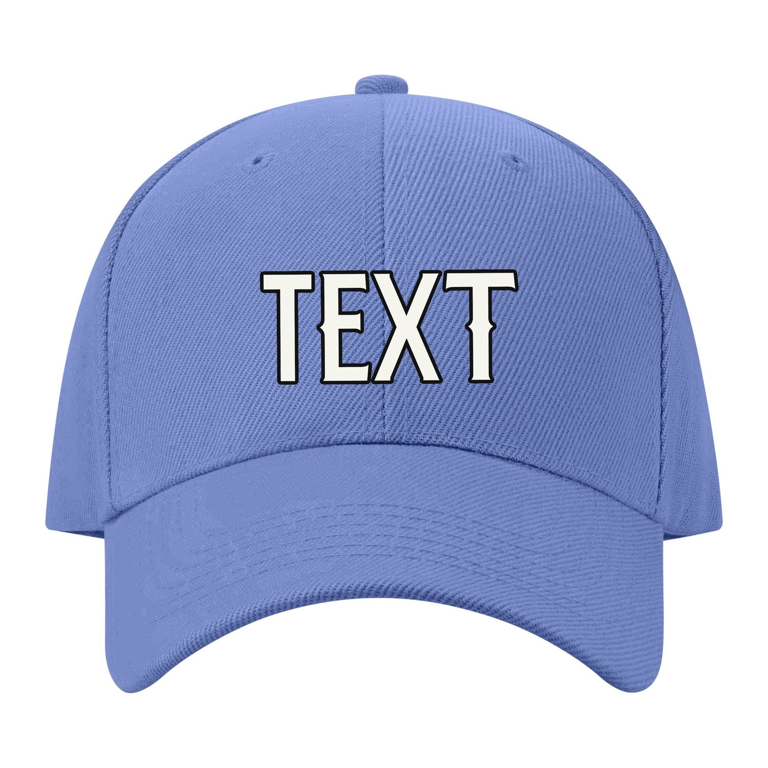 Custom Light Emerald Green Pale Ice Blue Hat 21B21718