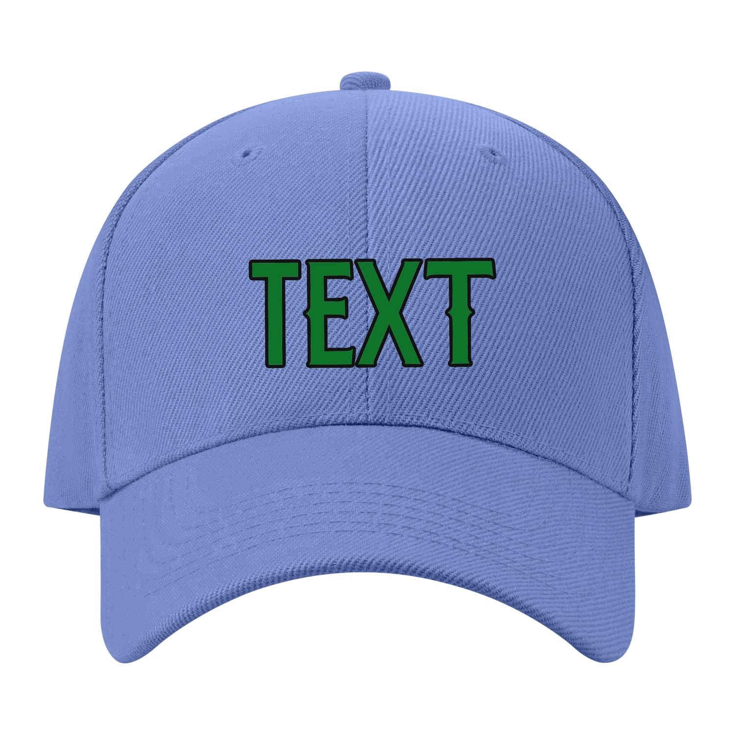 Custom Light Emerald Green Misty Rose Hat 21B21724