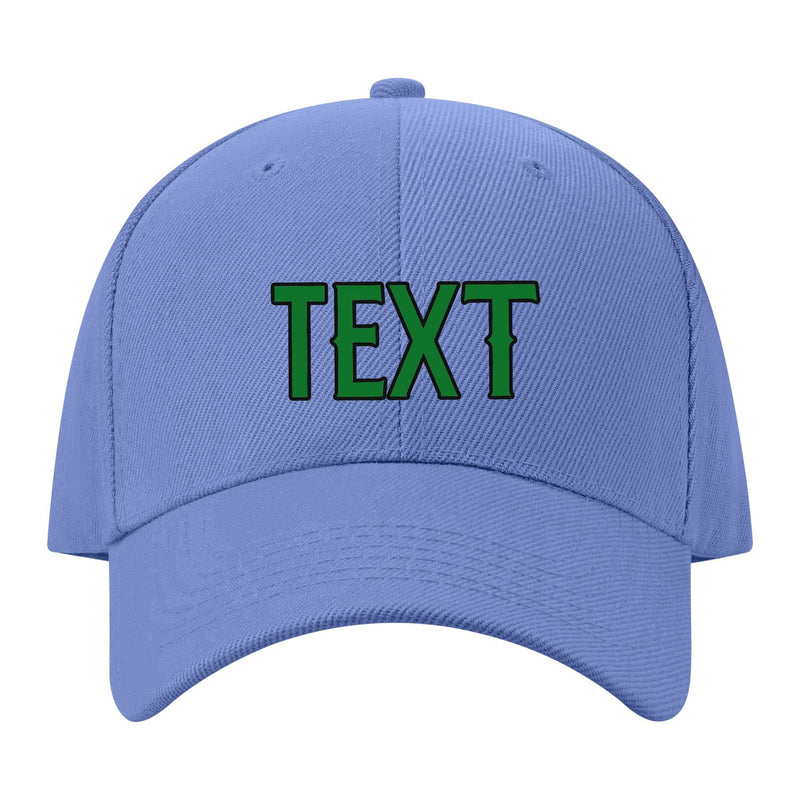 Custom Light Emerald Green Misty Rose Hat 21B21724