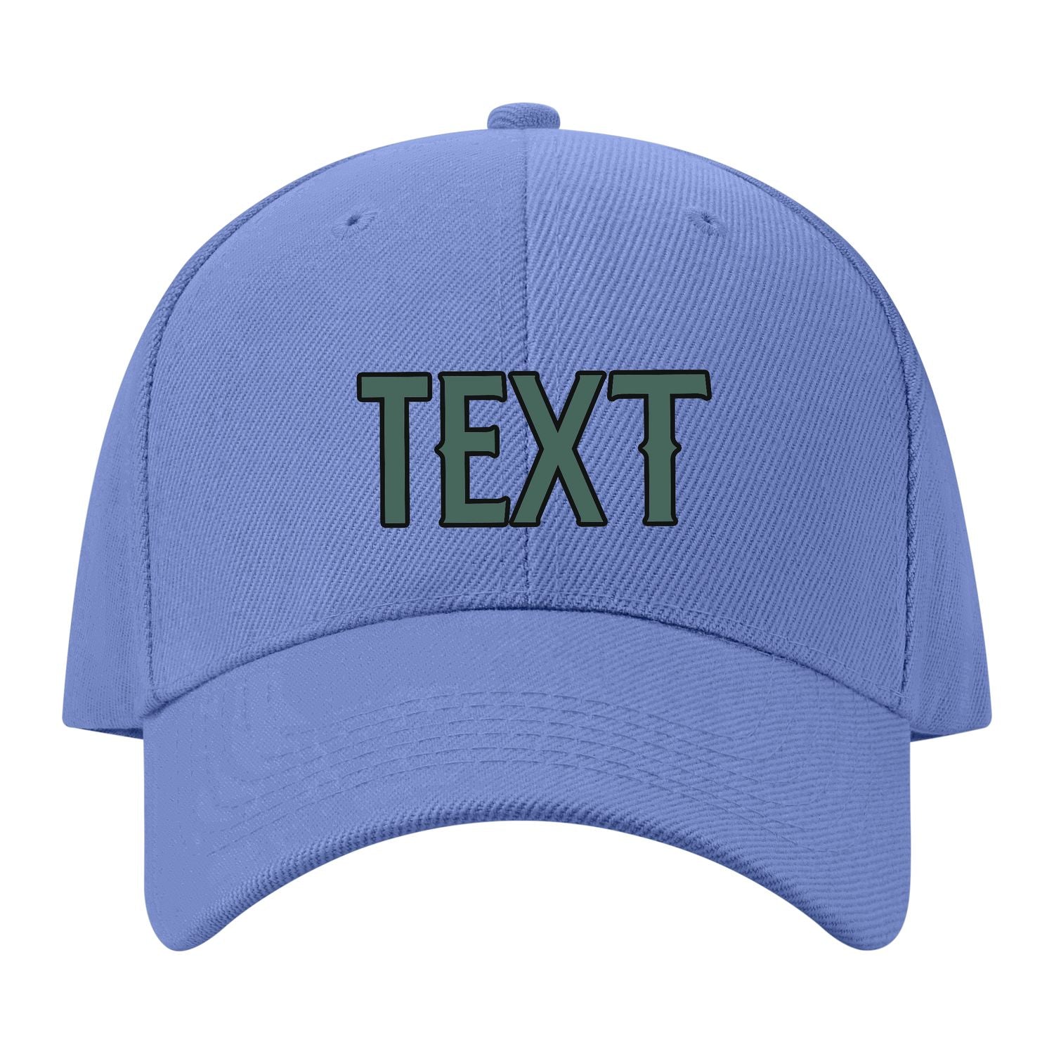 Custom Light Emerald Green Slate Gray Hat 21B21727