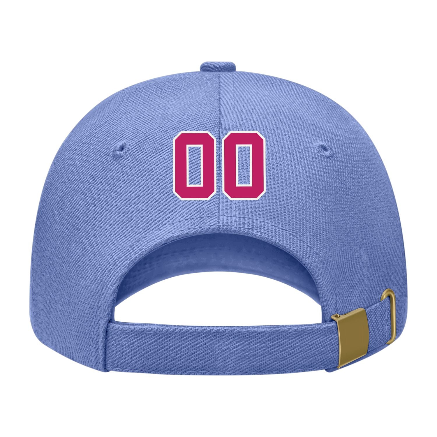 Custom Light Emerald Green Light Pink Hat 21B21813