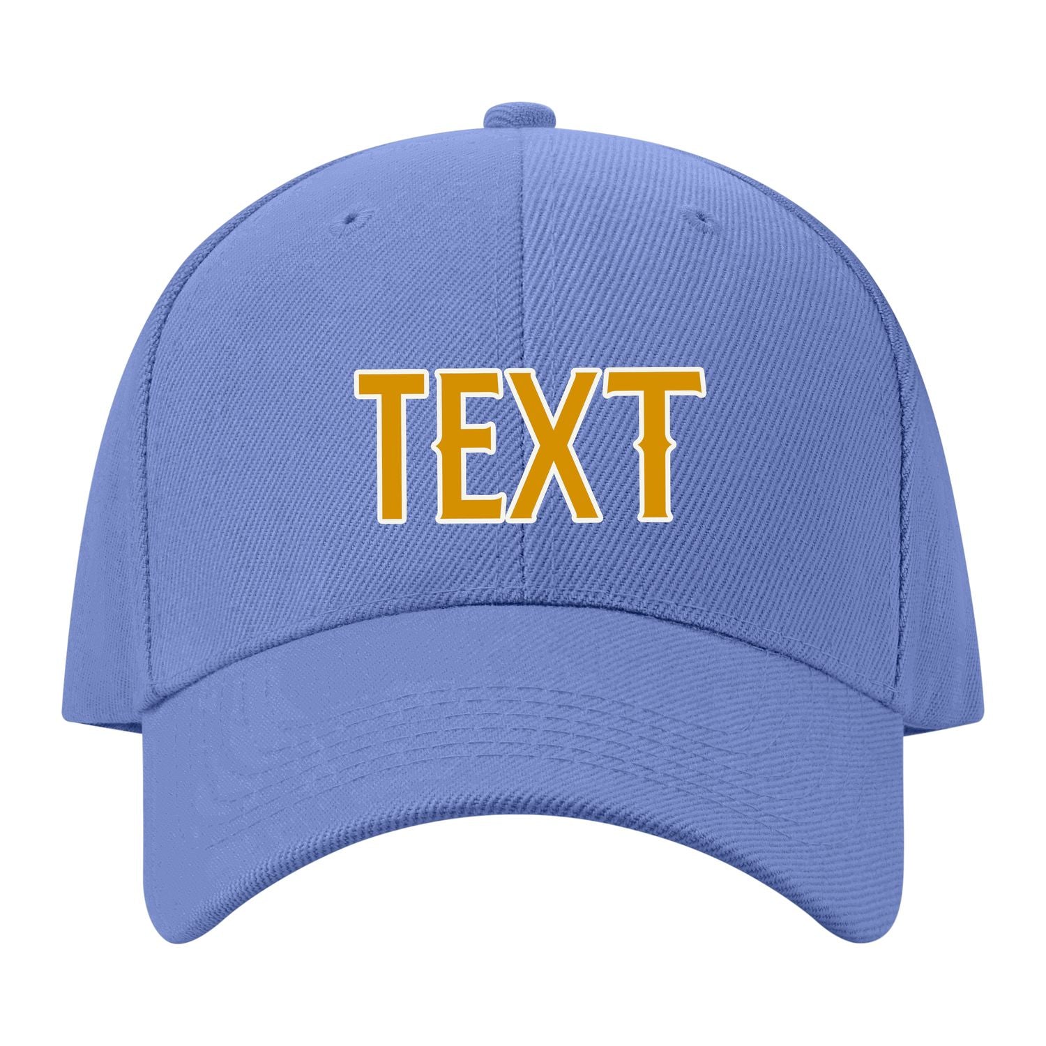 Custom Light Emerald Green Sky Blue Hat 21B21819